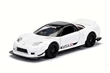 JDM 2002 NSX Widebody Hardtop Sports Car, White - 98561DP1-1/32 Scale Diecast Model Car