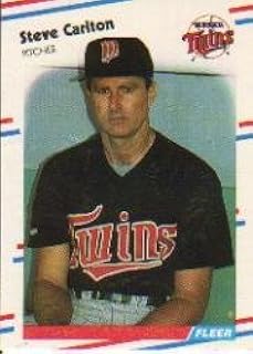 1988 Fleer Baseball Card #7 Steve Carlton