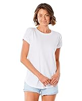 Rip Curl Women's Longboard T Shirt, White, Large UK