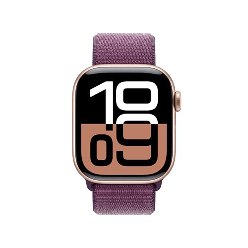 image for Apple Watch Series 10 [GPS 42mm case] Smartwatch with Rose Gold Alumin