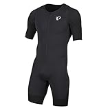 PEARL IZUMI Elite Pursuit Tri SPD Suit, Black, Small