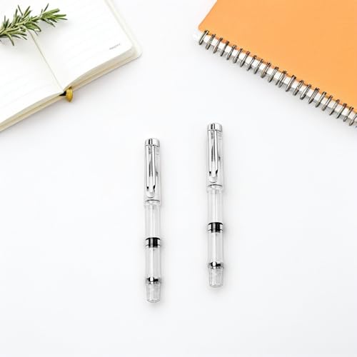 Stylos-plumes rechargeables à pointe flexible pour dessin créatif