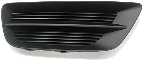 I-Match Auto Parts | Front Right Passenger Side Bumper Insert Fog Light Bezel Molding Cover Grille Trim | For 2013-2014-2015 Honda Accord | For Sedan Models | 71112T2Aa00 + Ho1039112 #TOP16