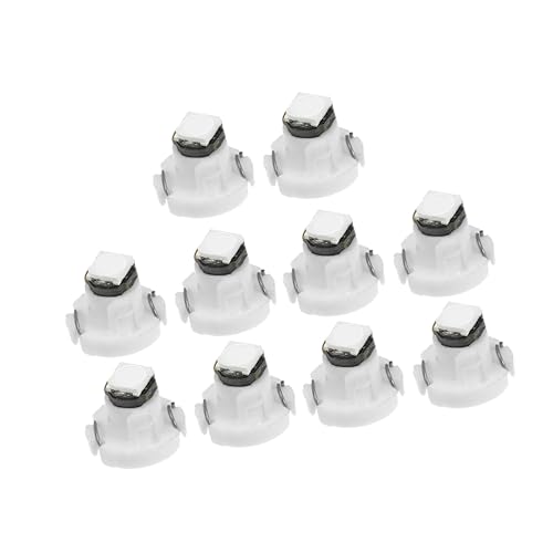 REPAIROCK 10 Pcs Blue T3 3030 LED 12V Car Interior Instrument Panel Dash Cluster Gauge Bulbs Light Dashboard Warning Indicator Cluster Lights Auto Lamp Auto Replacement Parts