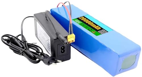 E Bike Battery 48V 20Ah Lithium Ion Waterproof Battery Pack for 1000W Motor Electric Bicycle Scooter with Built-in BMS T Plug