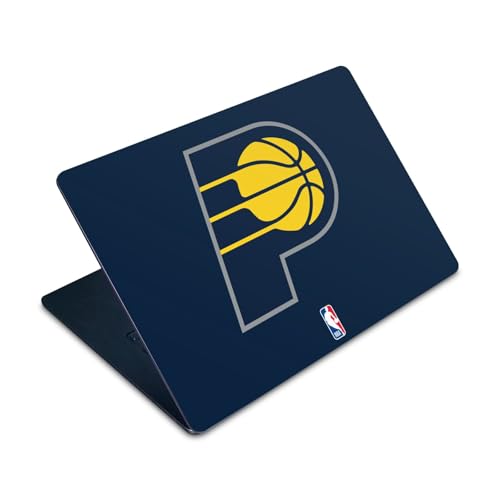 Autocollant MacBook Air 15 M2 Indiana Pacers officiel Head Case Designs en vinyle marine