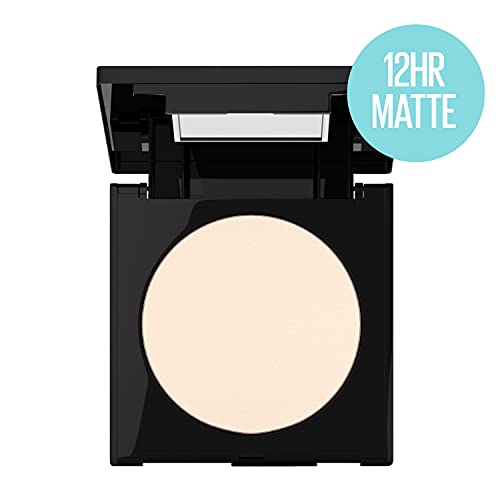 Maybelline Fit Me Matte + Poreless Pressed Face Powder Makeup & Setting Powder, Fair Ivory, 1 Count #TOP1