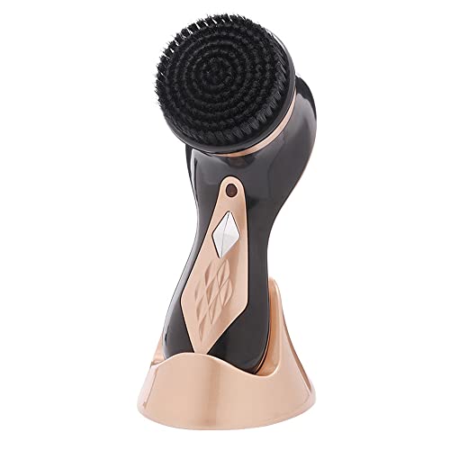 Eugieove Tragbare elektrische Schuhbürste, tragbares Lederpflegeset für Schuhe, mit EIN-Knopf-Schalter und Platzierungsbasis, für die Reinigung von Taschen und Mänteln. Tolles Geschenk Cover