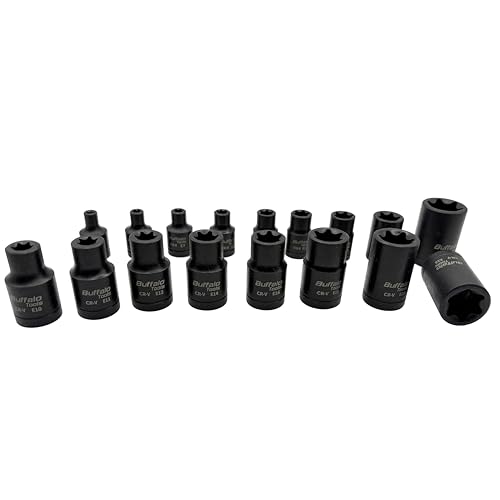 Douilles à impact E-Star E5-E24 pour débloquer les vis TRX externe grippées - 4