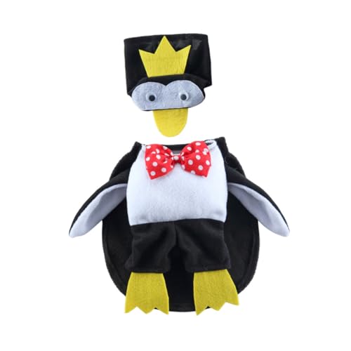 Disfraz de Capa para Perro Tema Pingüino Talla L