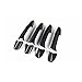 Miter Fit for-Mercedes-Benz A B C E S GL GLA GLE GLK GLS CLA CLS SL SLK ML Classe Fibra di Carbonio Reale 07-14 Maniglia Coperchio 4 Porta 8pcs / Set