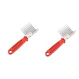 ABOOFAN 2st Hund Haustier Kamm Hundepflegekamm Haustierpflegewerkzeug Spielzeug Zur Nahrungssuche Für Ratten Golden Retriever Haustier-kamm-bürsten-werkzeug Kämme Hundehaarbürste Kosmetik