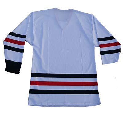 Game Play Custom Hockey Jersey, Size(Small) White/Red/Black