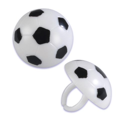 R-ASOC04 Soccer 24 Cupcake Toppers thumb #2