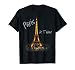 Eiffel Tower Paris Shirt Vintage I Love Paris France Shirt