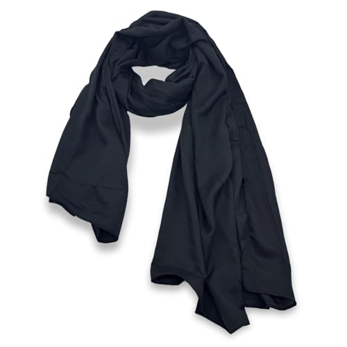 Image of Cotton Linen Blend Fashion Scarf, travel scarf,Soft Breathable Fabric, Multiple Colors