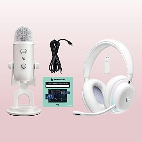 Miniatura 10 de Logitech G Combo de auriculares inalámbricos para juegos 735 y micrófono USB para juegos Blue Yeti Premium para transmisión con temas exclusivos