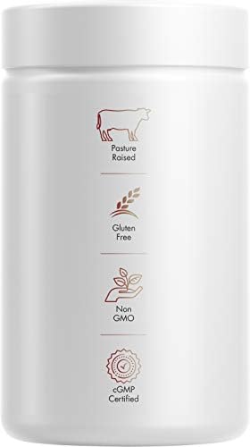 Codeage Grass Fed Bone Marrow, Full Spectrum Whole Bone Extract, Cold Processed Pasture Raised, Non GMO, 180 Capsules