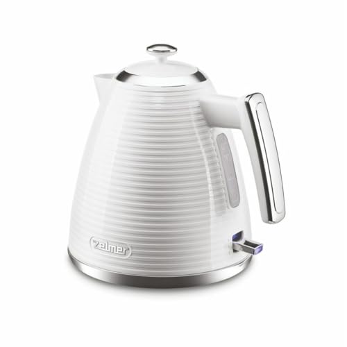 Bouilloire Zelmer ZCK7650 Blanc Argenté Acier Inoxydable Plastique 2200 W 1,7 L - Marque : Zelmer - EAN : 5908269355563