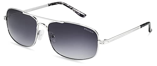 Image of Polarized Brow Bar Aviator Sunglasses for Men Pilot Military Style Metal Frame Driving Shades UV400