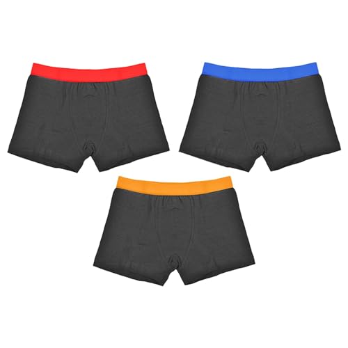 Short de bain garçon lot de 3 maillots respirants pour enfants de 2 à 13 ans