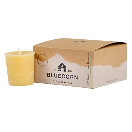 Bluecorn Beeswax 100% Pure Beeswax Votives