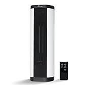 Senville 1500W Space Heater for Indoor Use, Electric, Ceramic, Remote, Digital Thermostat, Overheat Protection, Vertical & Horizontal Operation