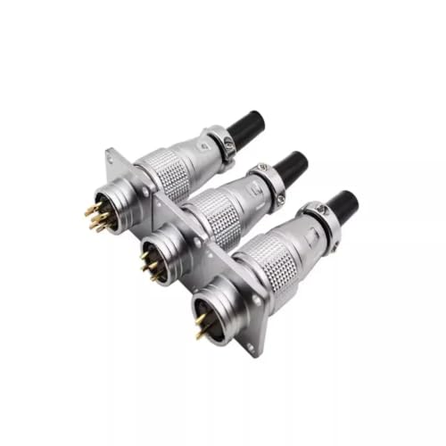 Conector aéreo PLS20 WS20 TP20 con diámetro abierto de 20mm versátil P20-12 7