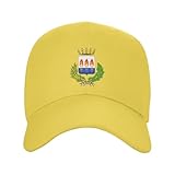 Coat of Arms of Foggia Donna Uomo Cappellino con Visiera Classic Snapback cap Casual Berretto da Baseball per Corsa Estivo Tennis
