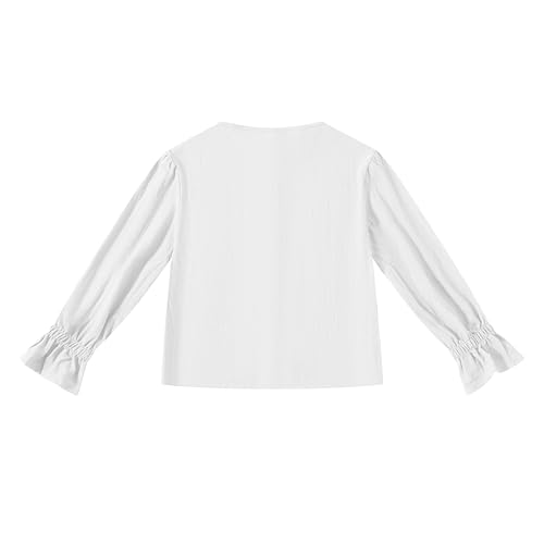 Camisa de disfraz de pirata para niños 10-12 años miniatura 3