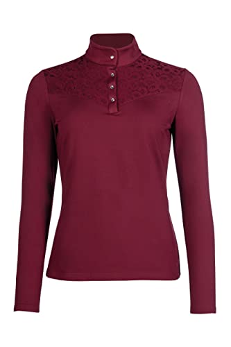 Camisa HKM Encaje de Bayas para rutas ecuestres y paseos al campo