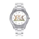 Coniglietti Baseball Conigli Uomo Business Orologio Moda In Acciaio Inox Orologi Da Polso Orologi Personalizzati per Le Donne