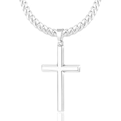 S925 Silver - Small Cross Pendant 1.4" * 0.9"