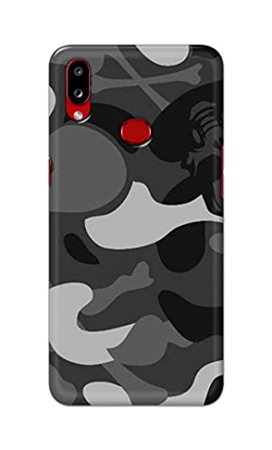 Image of Printed Hard Back Cover Case for Samsung Galaxy A10s | Samsung Galaxy M01s Back Cover (Army Pattern) -1302