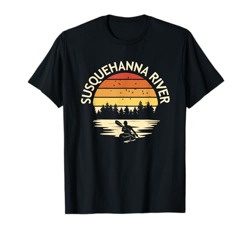 Susquehanna River Kayaking Kayaker T-Shirt