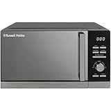 Russell Hobbs Digital Inverter Microwave 25 Litre 900W in Black with 8 Auto Cook Settings & Defrost Function, LED Clock & Timer, Time & Energy Saving, 10 Power Levels RHMI2503B