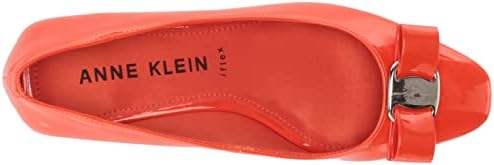 Anne Klein Women's Chella Ballet Flat, Red, 7 | Image 4