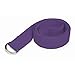 Gaiam Yoga Strap, 8', Purple
