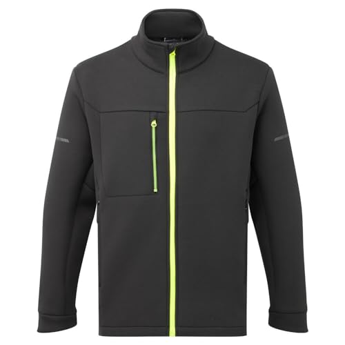 Chaqueta de forro polar técnico Portwest EV473 para hombre con cremallera completa ligera
