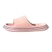 Chausson Femme, Chaussons glissants sans goût en matériau EVA, antidérapants et résistants à l'usure, Rose, 35-36,Sandales à glissière de Plage