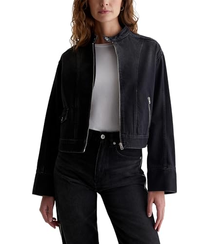 AG Jeans Women's Laney Moto Jacket, Demure