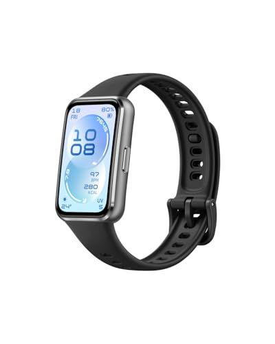 HUAWEI Band 11 Aluminium Fitness Tracker, Sleep Monitor Smart Watch, Black