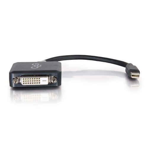 Adaptador Mini DisplayPort a DVI C2G 54311 Negro miniatura 2
