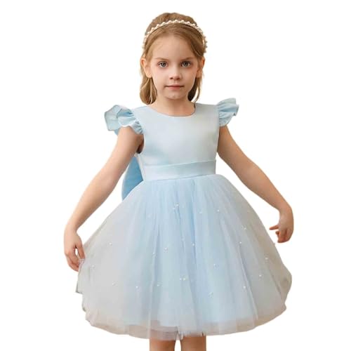 Vestido de princesa de malla para eventos y bodas de niñas