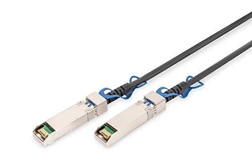 Digitus Cavo Dac Universale - SFP28-25 Gbit/S - Fattore Di Forma Ipf - Compatibile Con SFF-8432 - Cavo Di Rete Twinax - Direct Attach Cable - Direct Attach Copper - AWG26-5 M - Nero