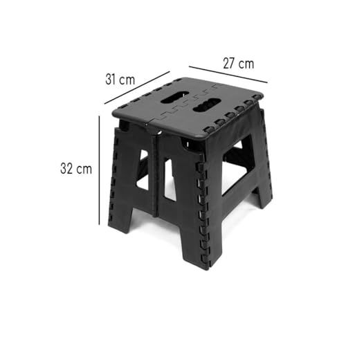Banco De Plástico Dobrável Resistente Banqueta Dobrável Banquinho Resistente Multiuso
