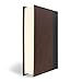 KJV Notetaking Bible, Black/Brown Bonded Leather Hardcover, KJV Holy Bible, Red Letter, Wide Margins, Journaling Space, Single-Column, Reading Plan, Easy-to-Read Bible MCM Type