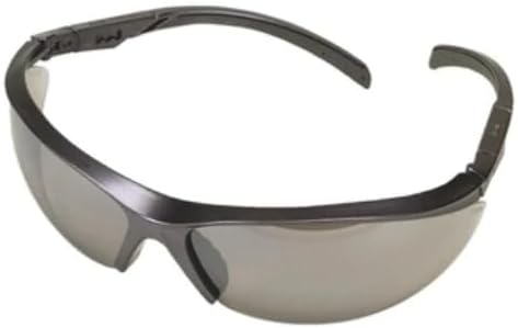 Safety Glasses - Anti-Fog, Gray Lens, Black Frame/Temple Color, Universal Size