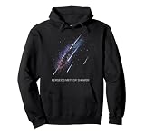Perseids Meteor Shower Peaks Pullover Hoodie