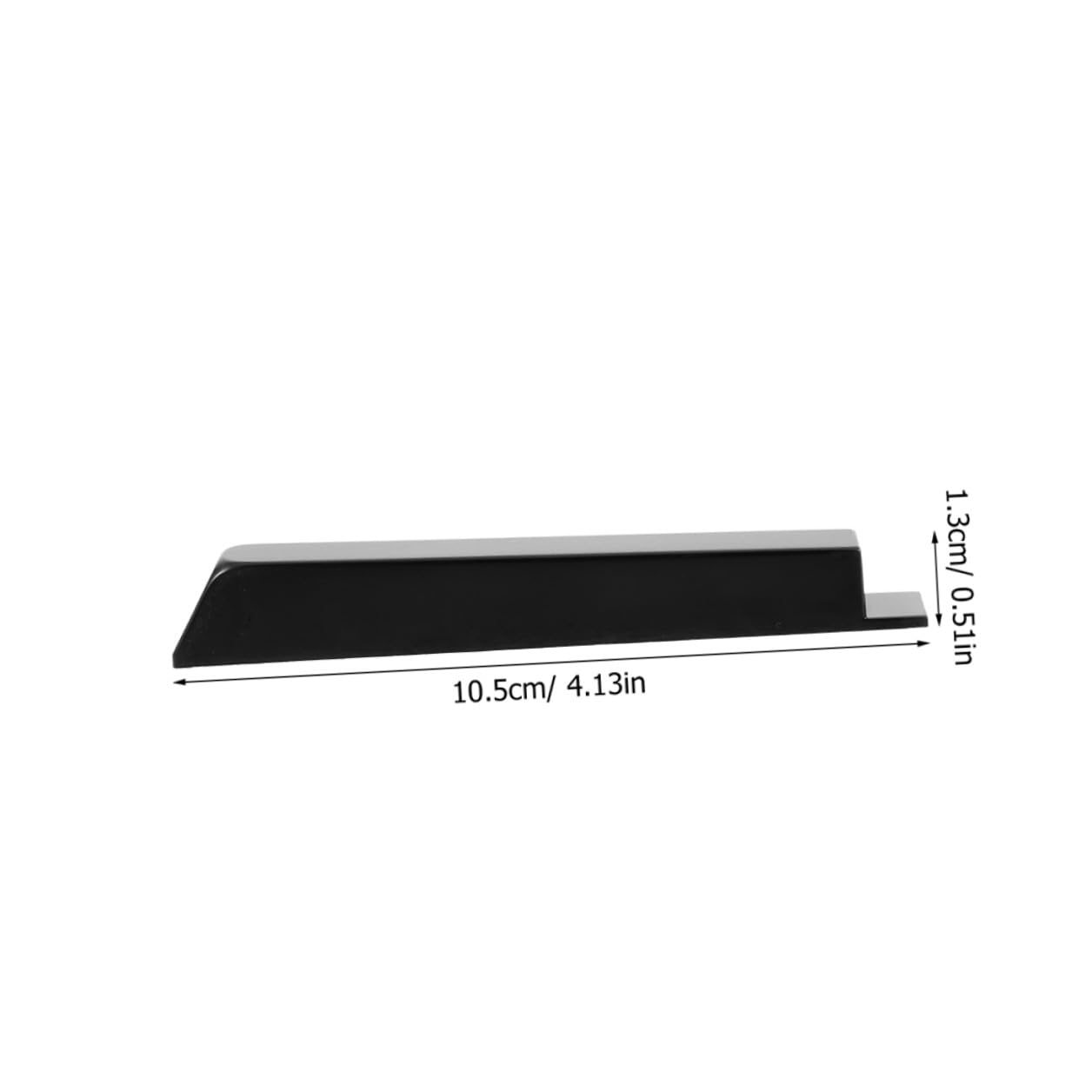 MAGICLULU Tapas de Teclas Negras para Uso Personal y Profesional 4 Piezas de Plástico Estructura Elegante E Iluminada de Piano